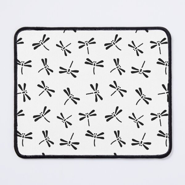 Item preview, Japanese Dragonfly Pattern, White and Black designed and sold by Marymarice.