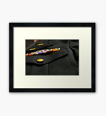 military Framed Print