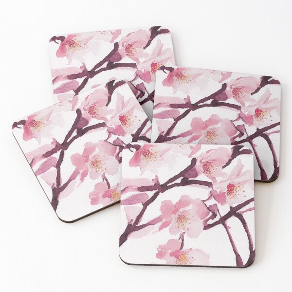 Item preview, Cherry Blossom Pattern Print designed and sold by ThePurpleMelon.
