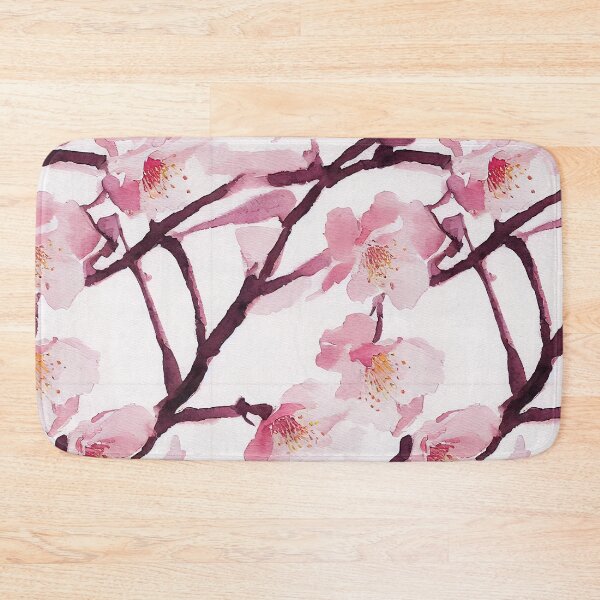 Item preview, Cherry Blossom Pattern Print designed and sold by ThePurpleMelon.