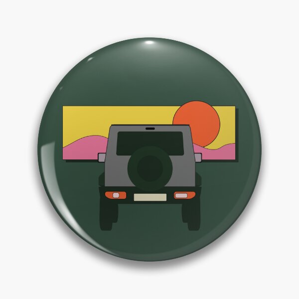Item preview, Medium Grey Suzuki Jimny | Into The Sunset designed and sold by stoicjimny.