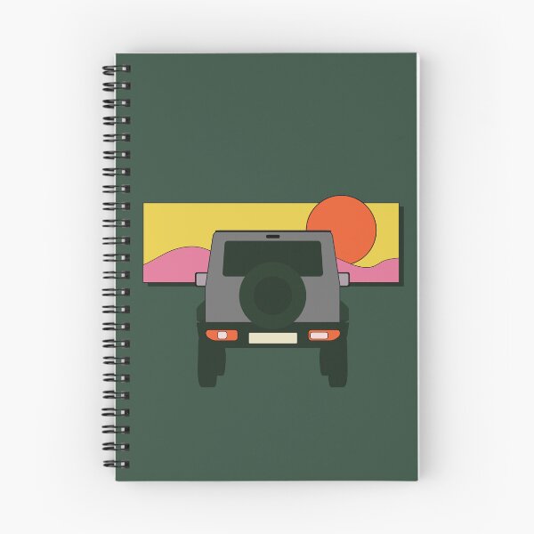 Item preview, Medium Grey Suzuki Jimny | Into The Sunset designed and sold by stoicjimny.