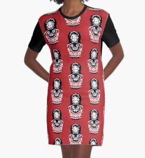 Matryoshka Graphic T-Shirt Dress