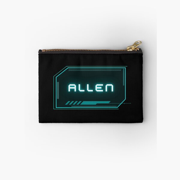 Item preview, Allen Sci-Fi Nametag Label designed and sold by wordsonwords.