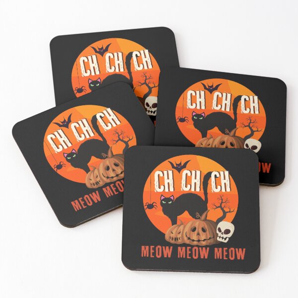 Item preview, Ch Ch Ch Meow Meow Meow Funny Halloween Essential designed and sold by ALLURE-minimal.