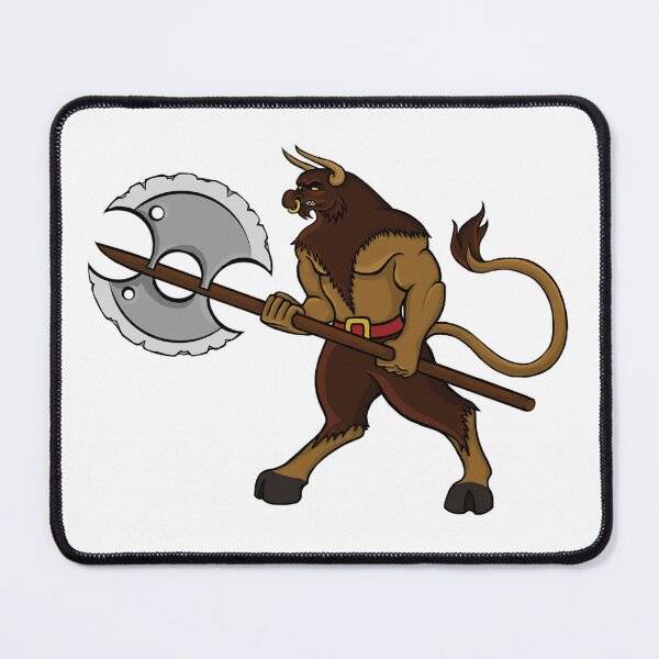 Item preview, Minotaur in colour designed and sold by BeccaDoodles.