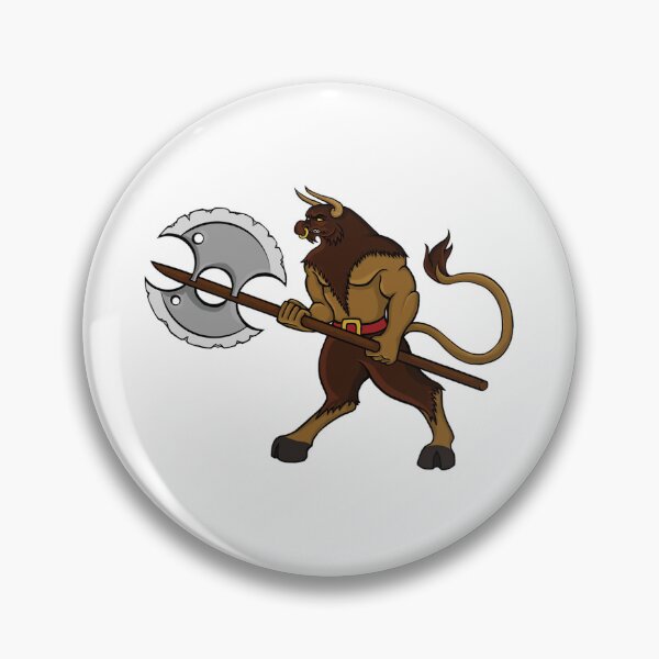 Item preview, Minotaur in colour designed and sold by BeccaDoodles.
