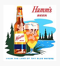 HAMM'S Photographic Print
