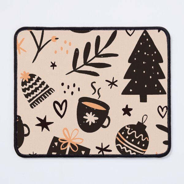 Item preview, Holiday Coffee Pattern designed and sold by HappyLifeCreate.