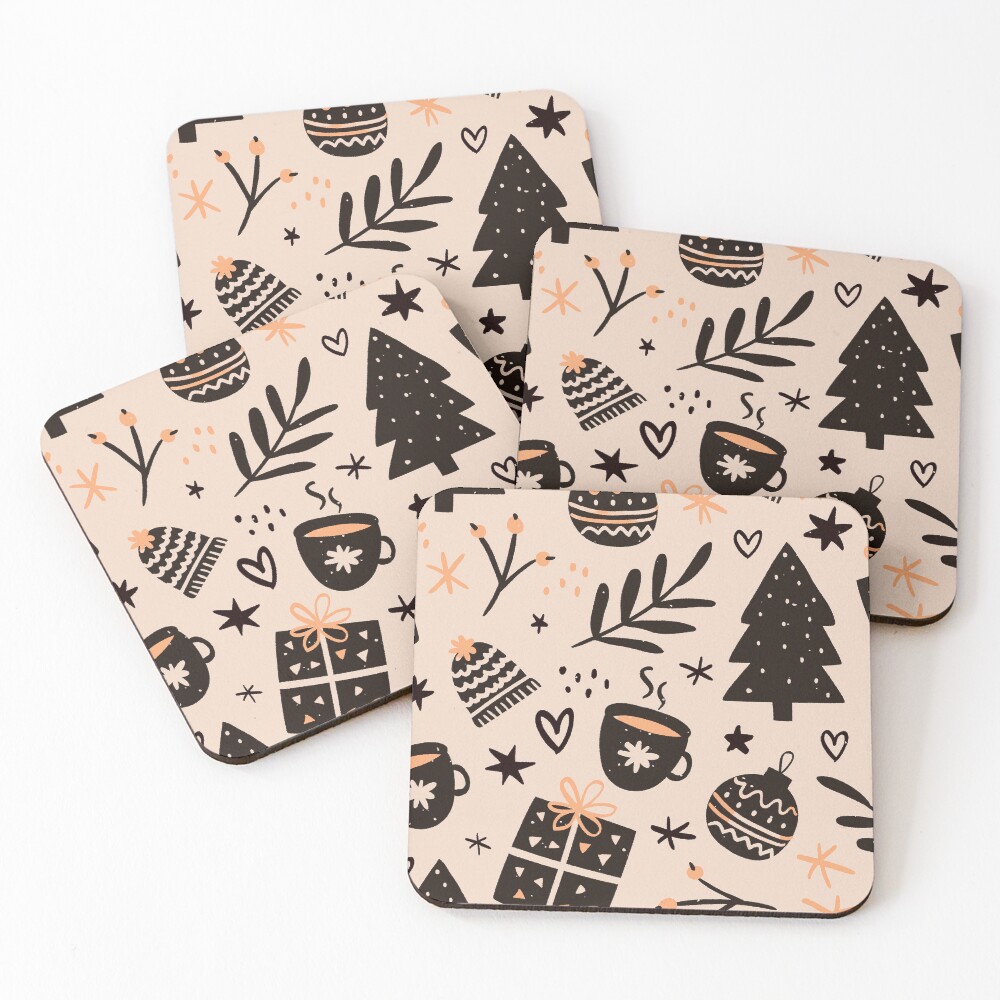 Item preview, Coasters (Set of 4) designed and sold by HappyLifeCreate.