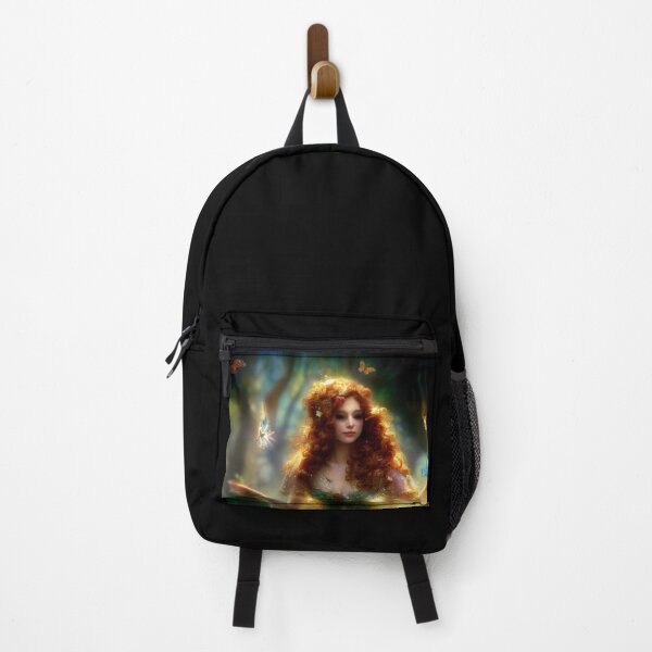 Item preview, Elf woman in the green forest - Fantasy dream designed and sold by Monkyra.
