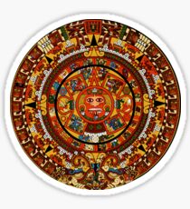 Aztec Calendar Sticker