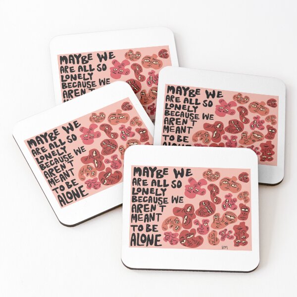 Item preview, We Aren’t Meant to Be Alone designed and sold by beccaamac.