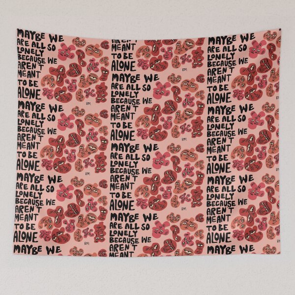 Item preview, We Aren’t Meant to Be Alone designed and sold by beccaamac.