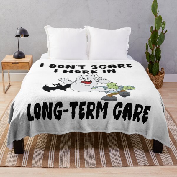 Item preview, I Don't Scare, I work in Long Term Care designed and sold by TaraGbear.