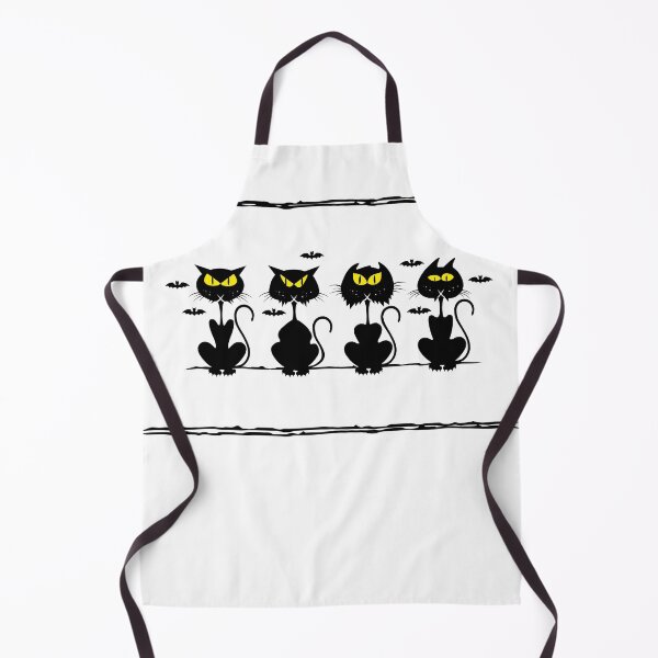 Item preview, 4 Halloween cats designed and sold by Kritzel-Claudi.