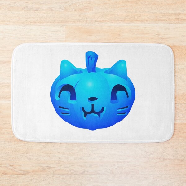 Item preview, Blue Cute Pumpkin Kitty, Halloween Pumpkin designed and sold by Dven-Clothes.