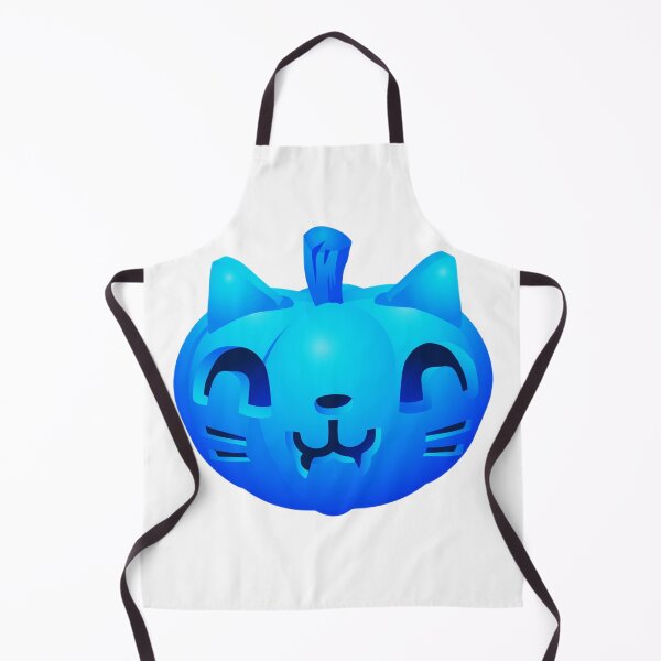 Item preview, Blue Cute Pumpkin Kitty, Halloween Pumpkin designed and sold by Dven-Clothes.