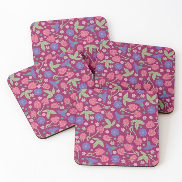 Item preview, Very Raspberry Berries and Blooms designed and sold by dKarthdesign.
