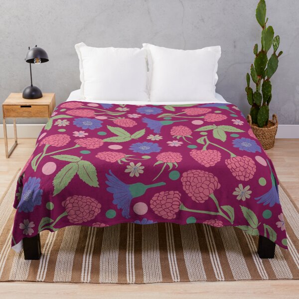 Item preview, Very Raspberry Berries and Blooms designed and sold by dKarthdesign.