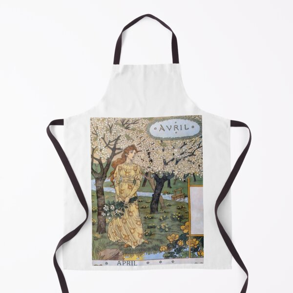 Item preview, April Eugene Grasset La Belle Jardiniere designed and sold by ThePalStore.