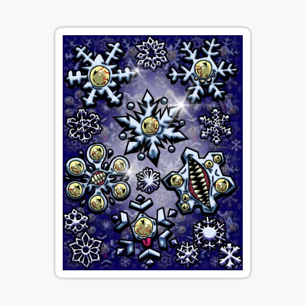 Item preview, All-Seeing-Flakes designed and sold by ajhockham.