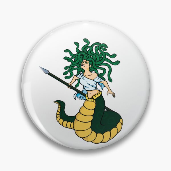 Item preview, Medusa in colour designed and sold by BeccaDoodles.
