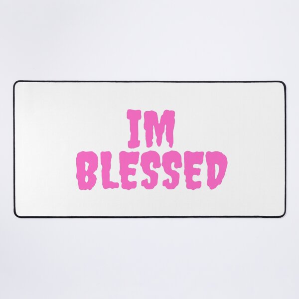 Item preview, Im Blessed Text Based Digital Art  designed and sold by RosinaZaidiArt.