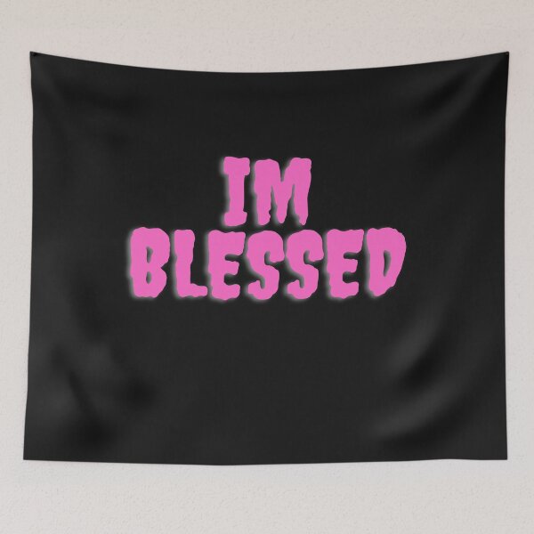 Item preview, Im Blessed Text Based Digital Art  designed and sold by RosinaZaidiArt.