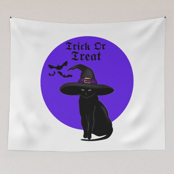 Item preview, Trick Or Treat Black Witch Cat Funny Design For Halloween 2022 designed and sold by rmannioui.