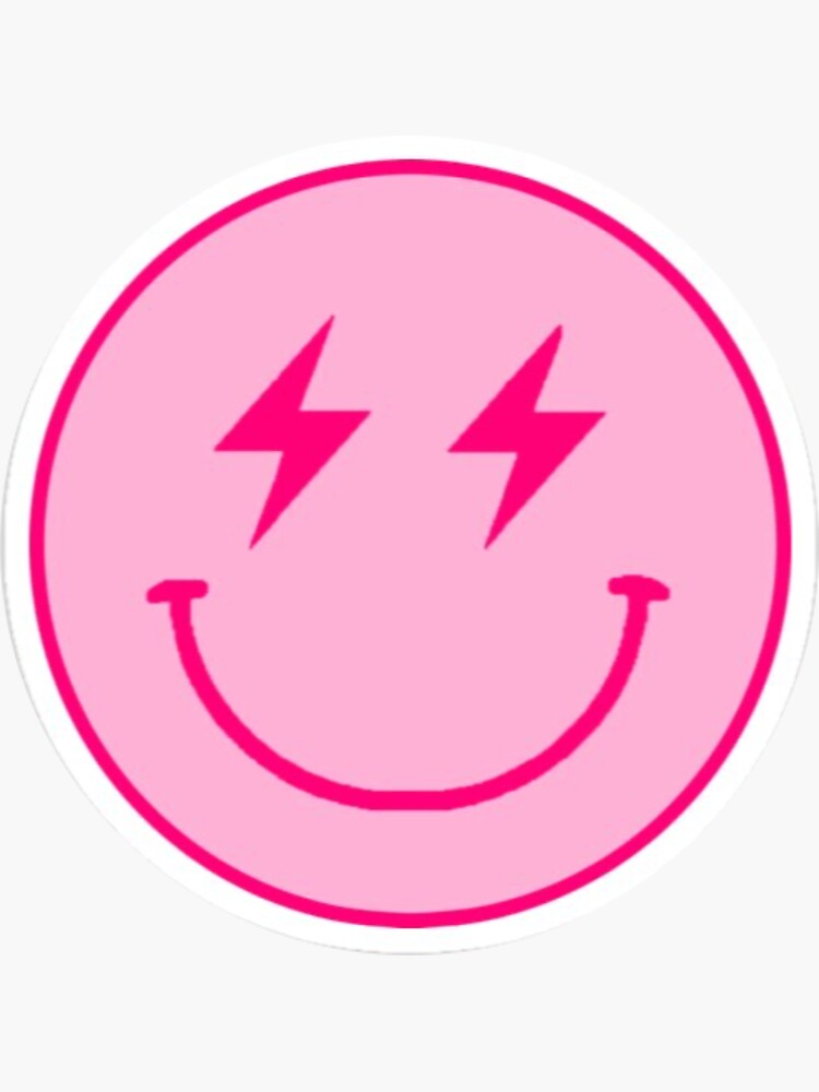 Preppy Smiley Face | Sticker