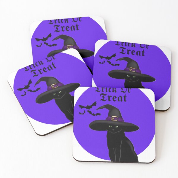 Item preview, Trick Or Treat Black Witch Cat Funny Design For Halloween 2022 designed and sold by rmannioui.