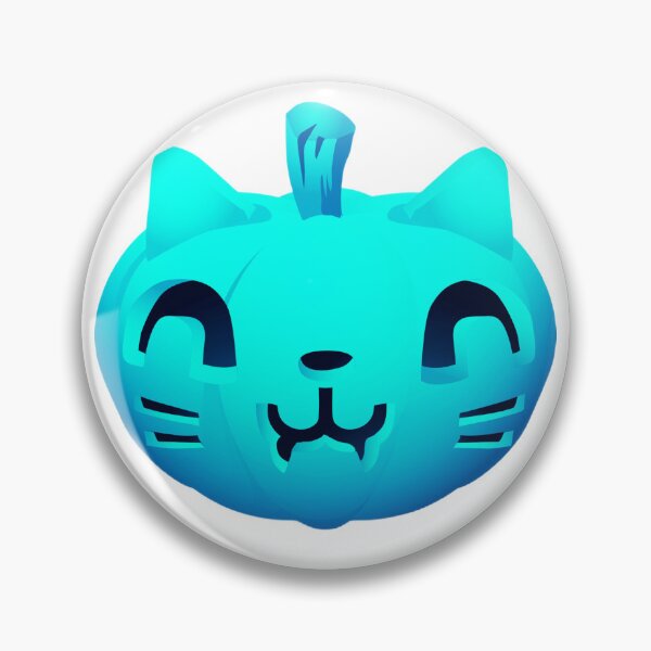 Item preview, Turquoise Cute Pumpkin Kitty, Halloween Pumpkin designed and sold by Dven-Clothes.