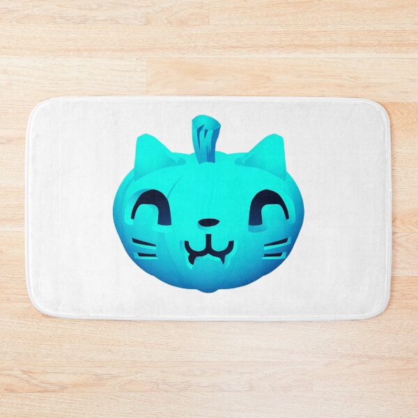 Item preview, Turquoise Cute Pumpkin Kitty, Halloween Pumpkin designed and sold by Dven-Clothes.