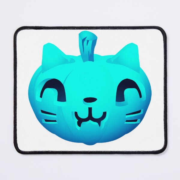 Item preview, Turquoise Cute Pumpkin Kitty, Halloween Pumpkin designed and sold by Dven-Clothes.