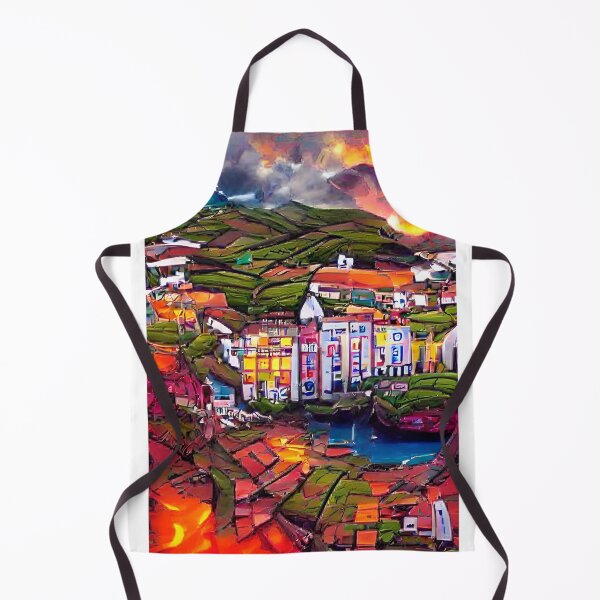 Item preview, Colorful village designed and sold by Gaspar Avila.