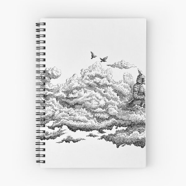 Item preview, Cloud Ink Drawing designed and sold by phoenixwilke.