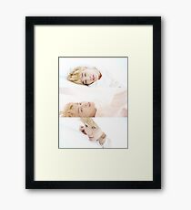 BTS JIMIN SERENDIPITY Framed Print
