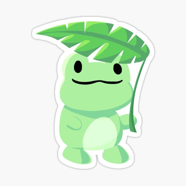 Item preview, Froggy under a leaf designed and sold by Spits Designs.