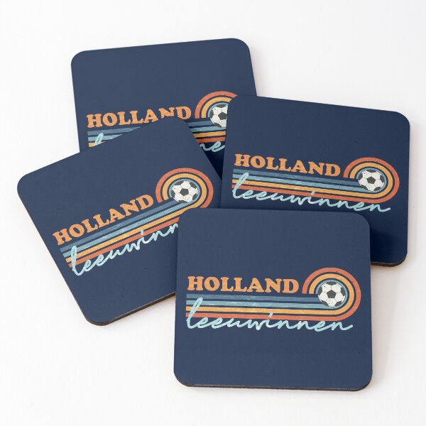 Item preview, WOSO Holland Leeuwinnen - Dutch Lionesses (Retro Sunset Style) designed and sold by Numero14.