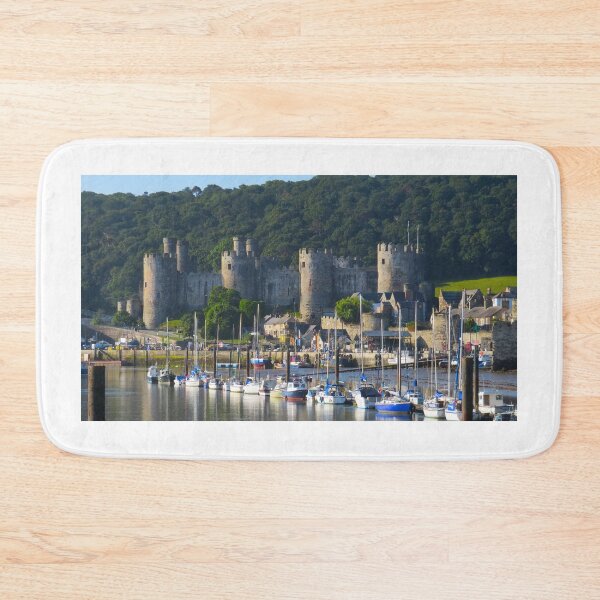 Item preview, Conwy castle and harbour  designed and sold by Ribster13.