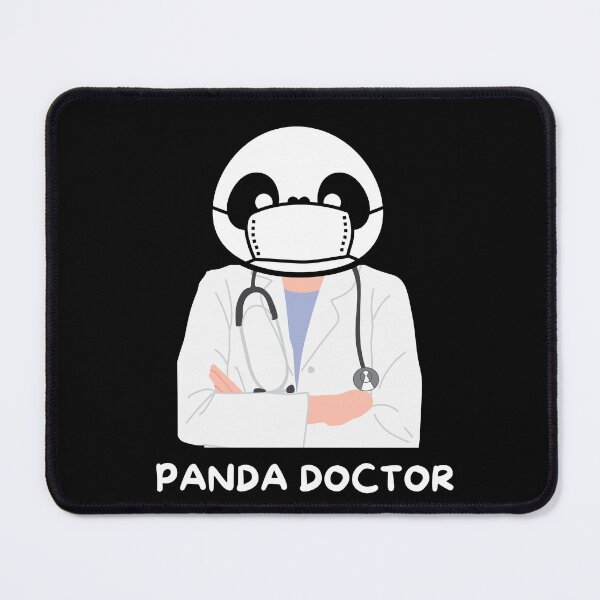 Item preview, Panda doctor designed and sold by The Love Quill.
