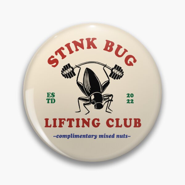 Item preview, Stink Bug Lifting Club Logo designed and sold by Charredsky.
