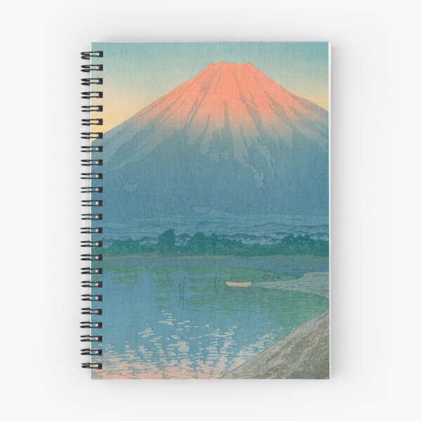 Item preview, DAYBREAK OVER LAKE YAMANAKA – KAWASE HASUI designed and sold by TeeARTHY.