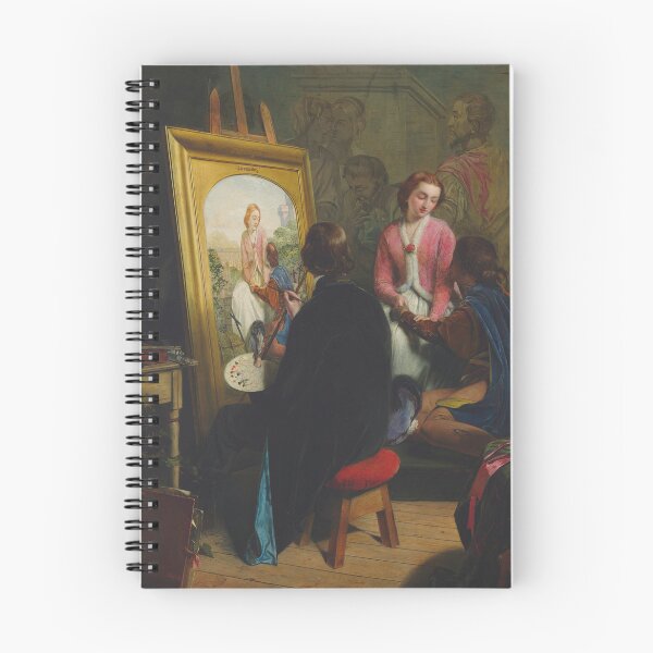 Item preview, The Two Extremes; The Pre-Raphaelite | Henry Nelson O'Neil | 1856 Pre-Raphaelite Art designed and sold by CJET.