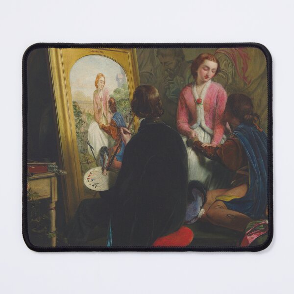 Item preview, The Two Extremes; The Pre-Raphaelite | Henry Nelson O'Neil | 1856 Pre-Raphaelite Art designed and sold by CJET.