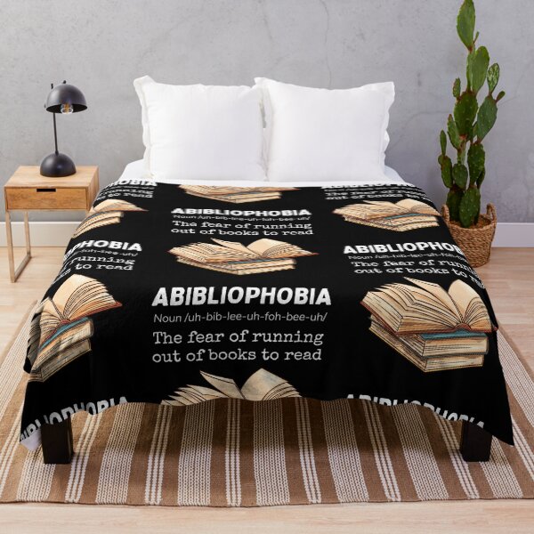 Item preview, Abibliophobia Definition Funny Book Lover Reading Bookworm designed and sold by Trankix.