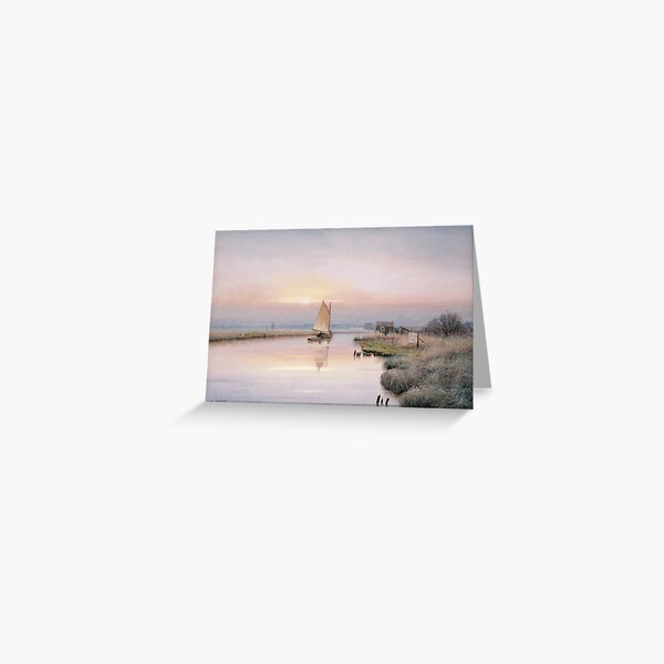 Early Spring at the Eel Sett Greeting Card
