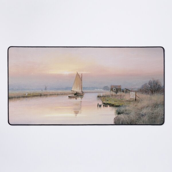 Early Spring at the Eel Sett Desk Mat