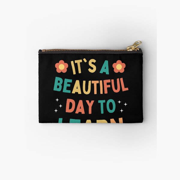 Item preview, Its a Beautiful Day for Learning Retro Teacher Student Quote designed and sold by Trankix.